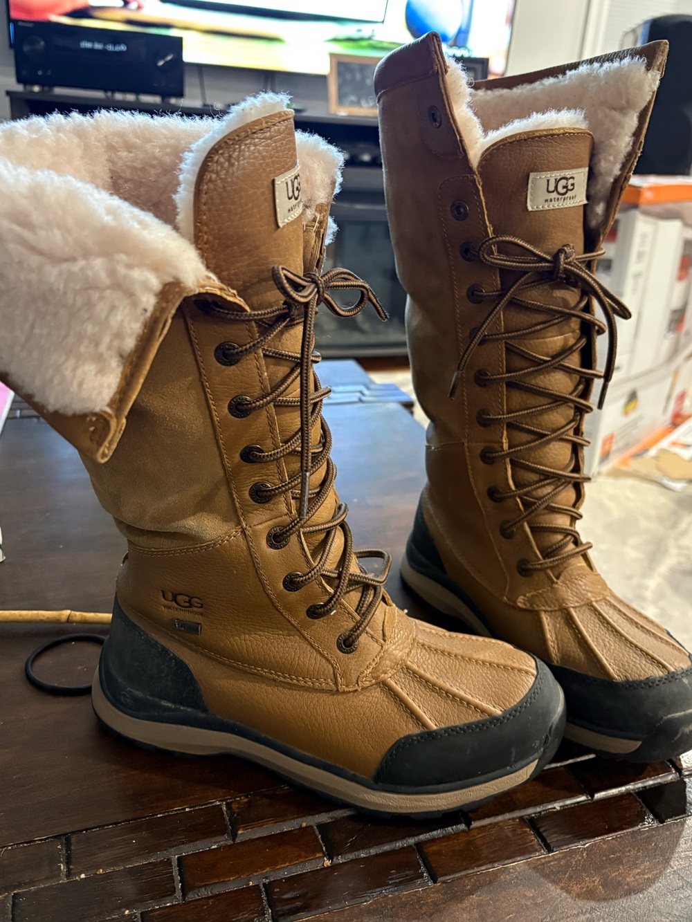 UGG Adirondack III Tall Waterproof Boots (6)